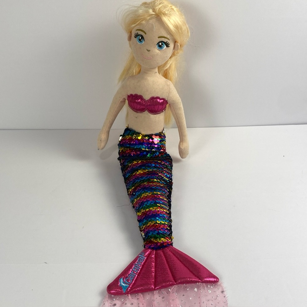 Carnival Cruise Line Aurora Sea Sprinkles 23” Plush Mermaid Doll